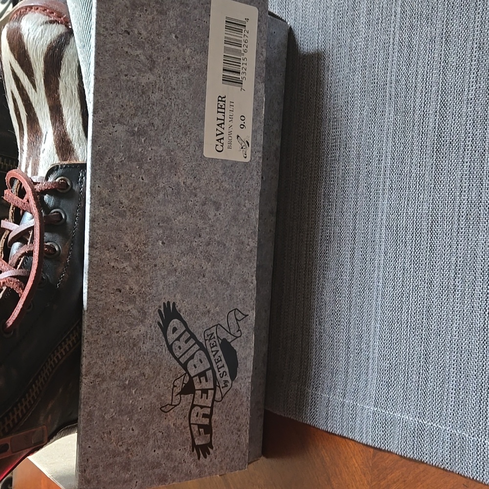 Freebird Brown Multi Boots